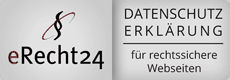 eRecht24 - rechtssichere Webseiten